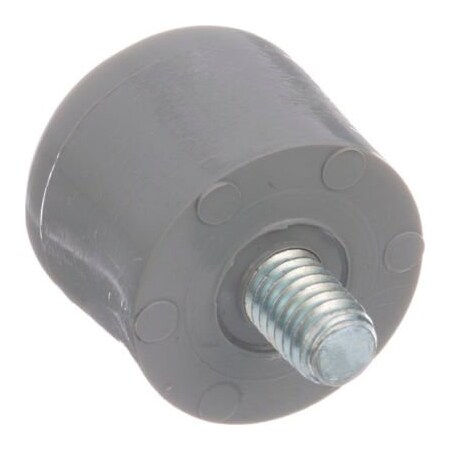 Allpoints 28-1004 7/8" Rubber Foot with Stud 281004